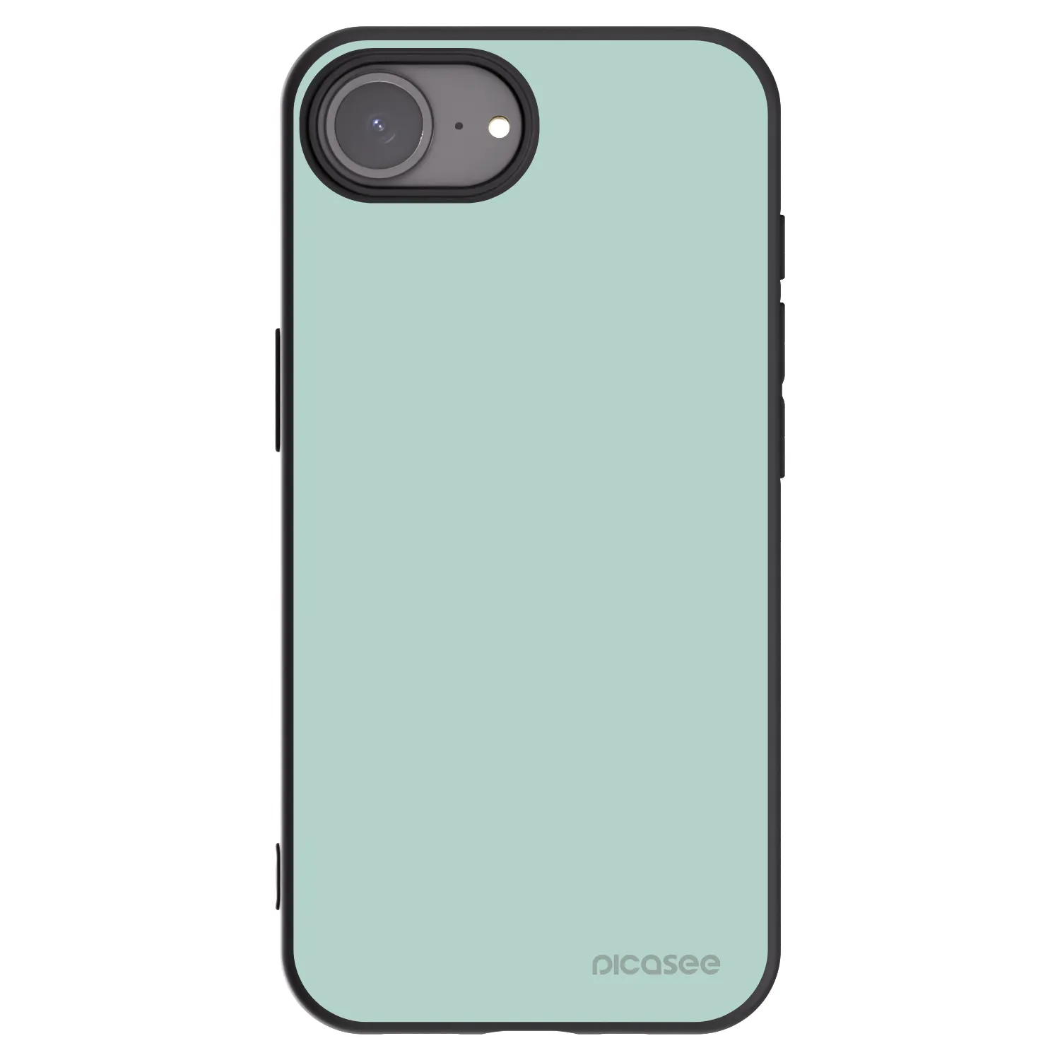 Picasee silikonski črni ovitek za Apple iPhone 16e - Pastel Charm