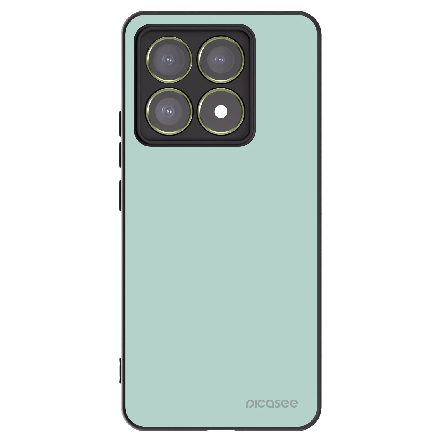 Picasee silikonski črni ovitek za Xiaomi 14T - Pastel Charm