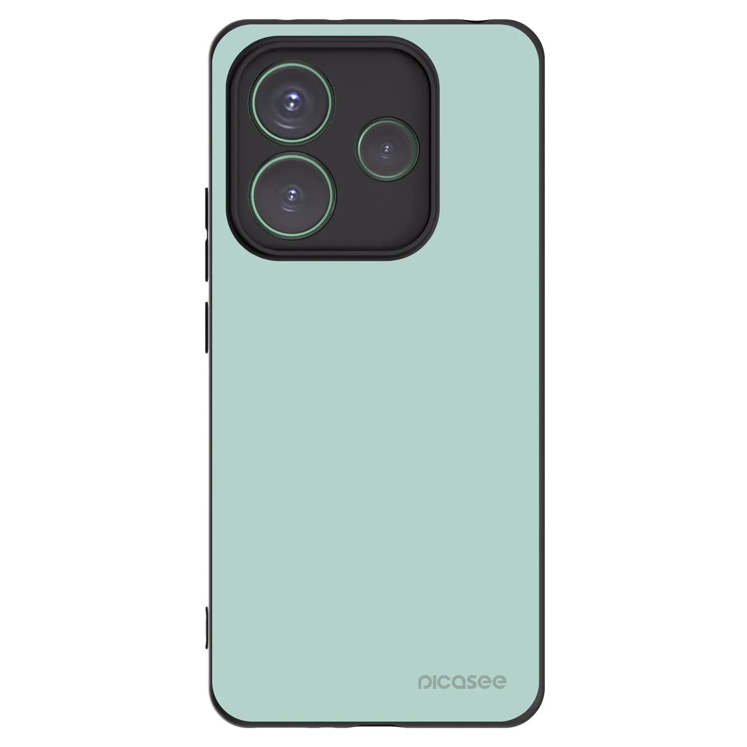 Picasee silikonski črni ovitek za Xiaomi Redmi Note 14 5G - Pastel Charm