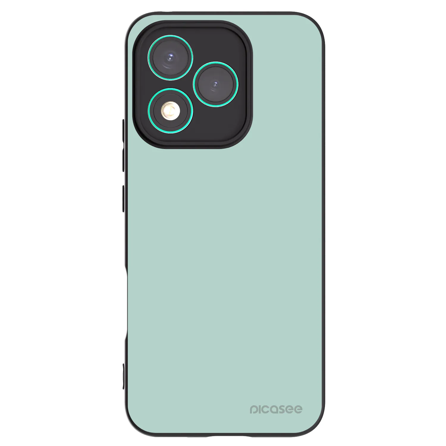Picasee silikonski črni ovitek za Honor 400 Lite 5G - Pastel Charm