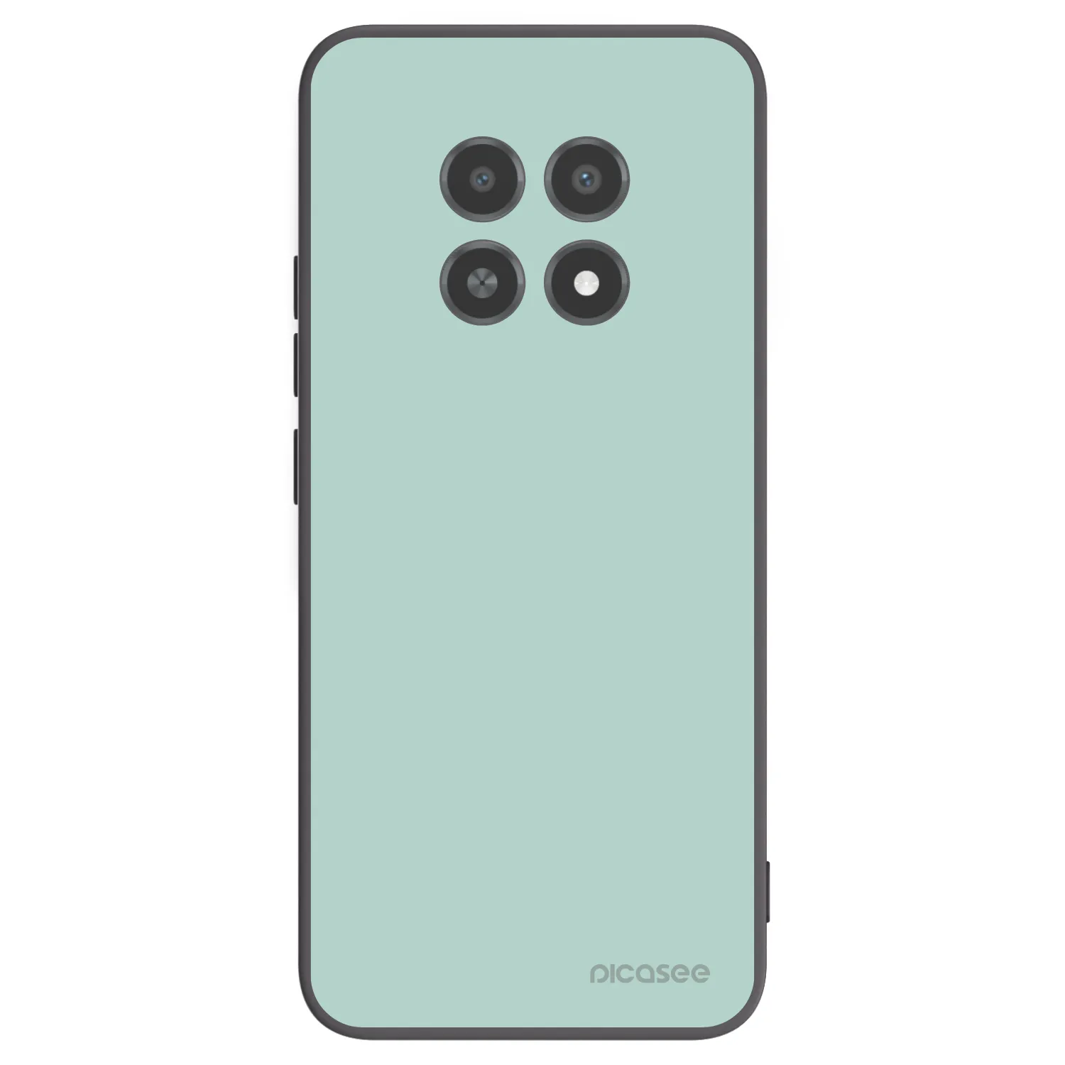 Picasee silikonski črni ovitek za Realme 12X - Pastel Charm