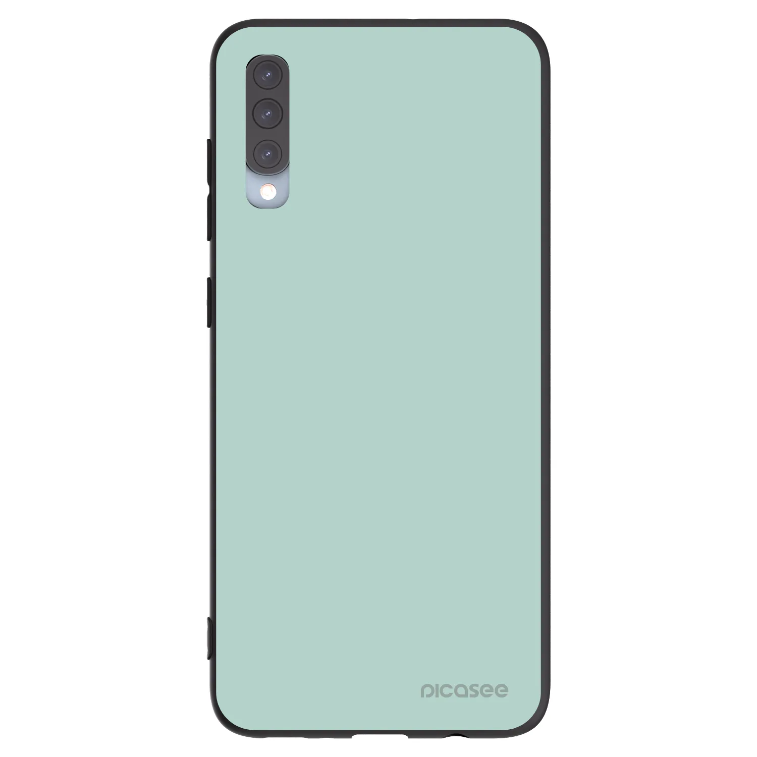 Picasee silikonski črni ovitek za Samsung Galaxy A70 A705F - Pastel Charm