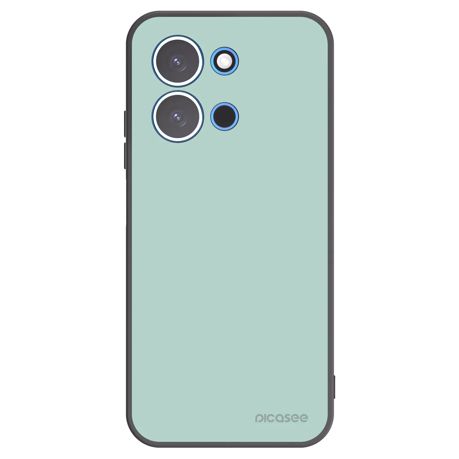 Picasee silikonski črni ovitek za Xiaomi Redmi 15C 4G - Pastel Charm