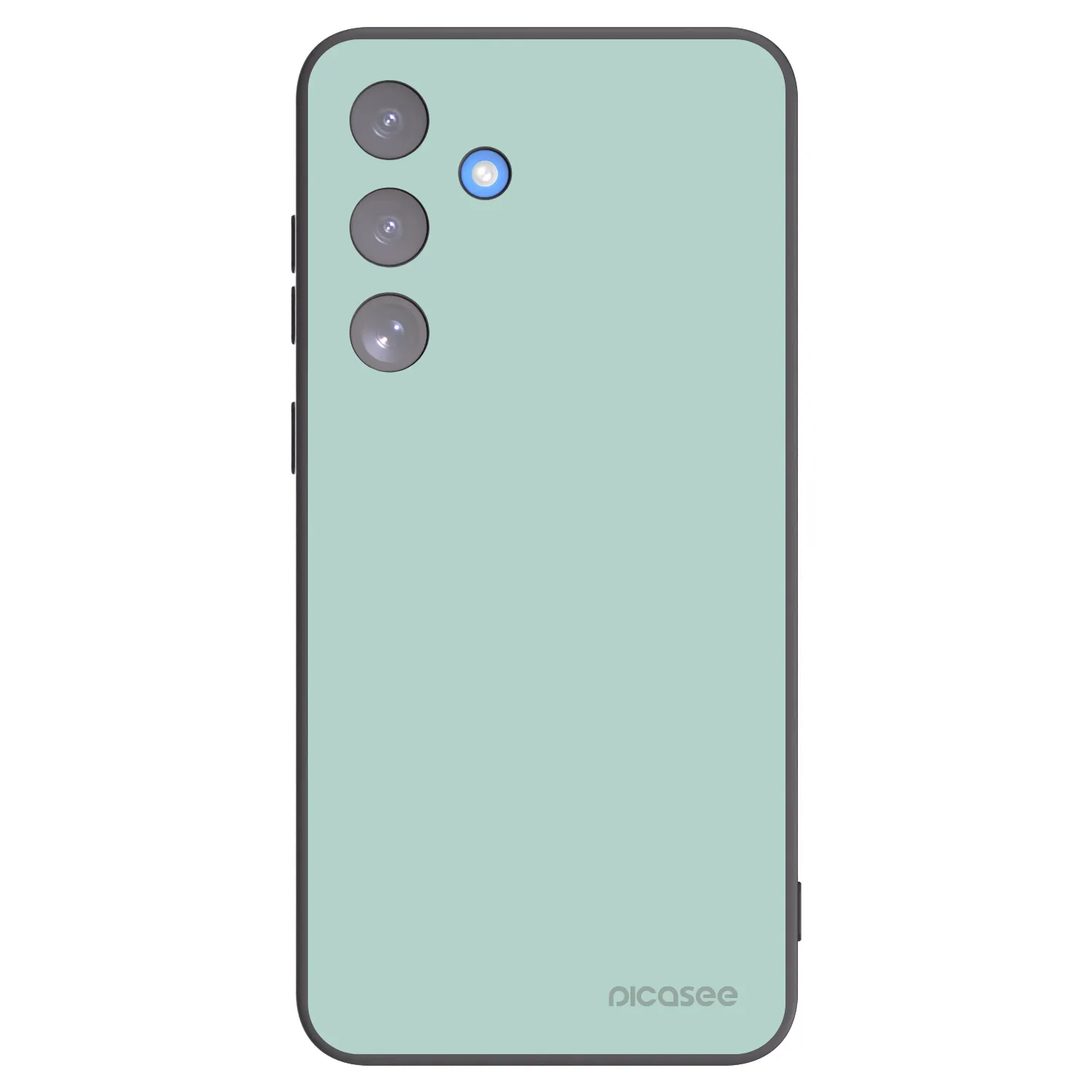 Picasee silikonski črni ovitek za Samsung Galaxy S25 FE 5G - Pastel Charm