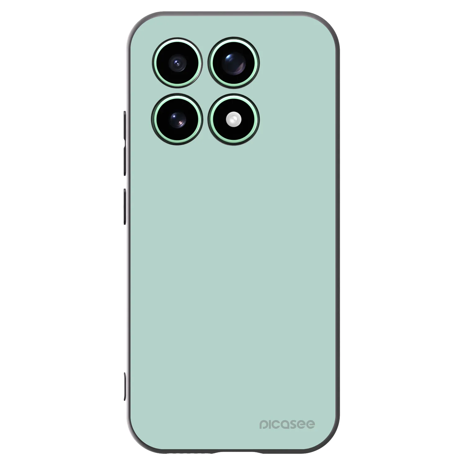 Picasee silikonski črni ovitek za Xiaomi 17 - Pastel Charm