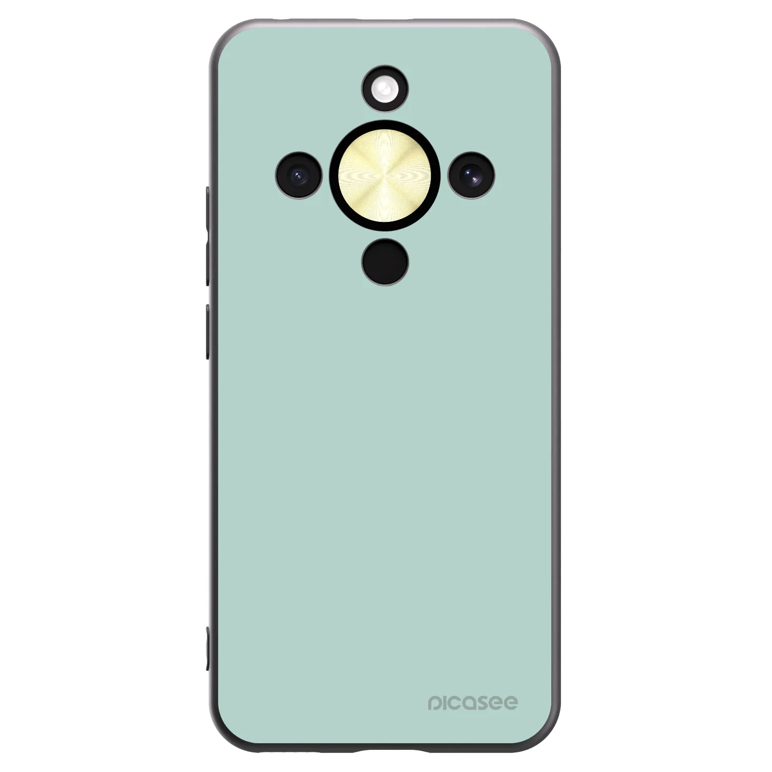 Picasee silikonski črni ovitek za Honor Magic8 Lite 5G - Pastel Charm