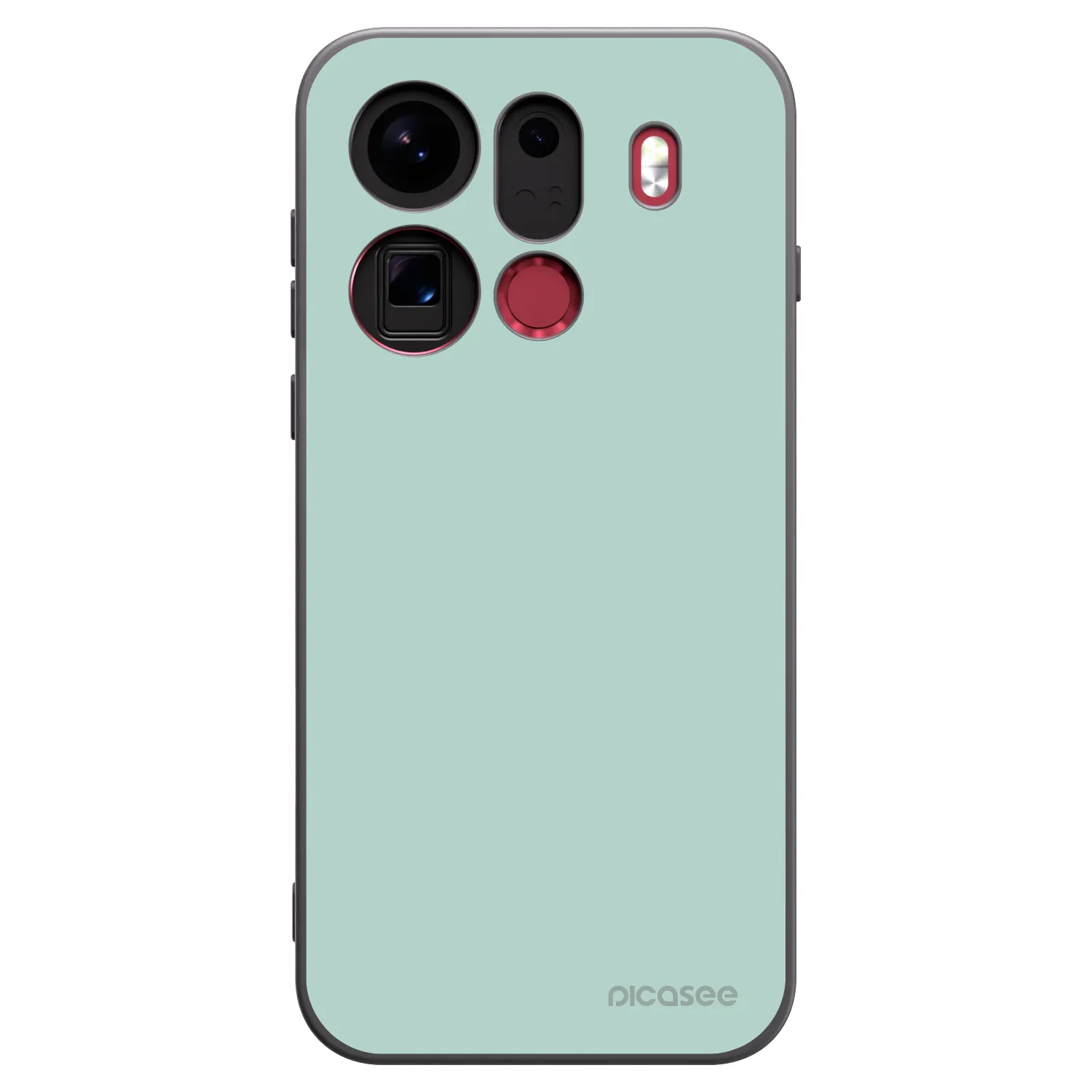 Picasee silikonski črni ovitek za OPPO Find X9 Pro - Pastel Charm