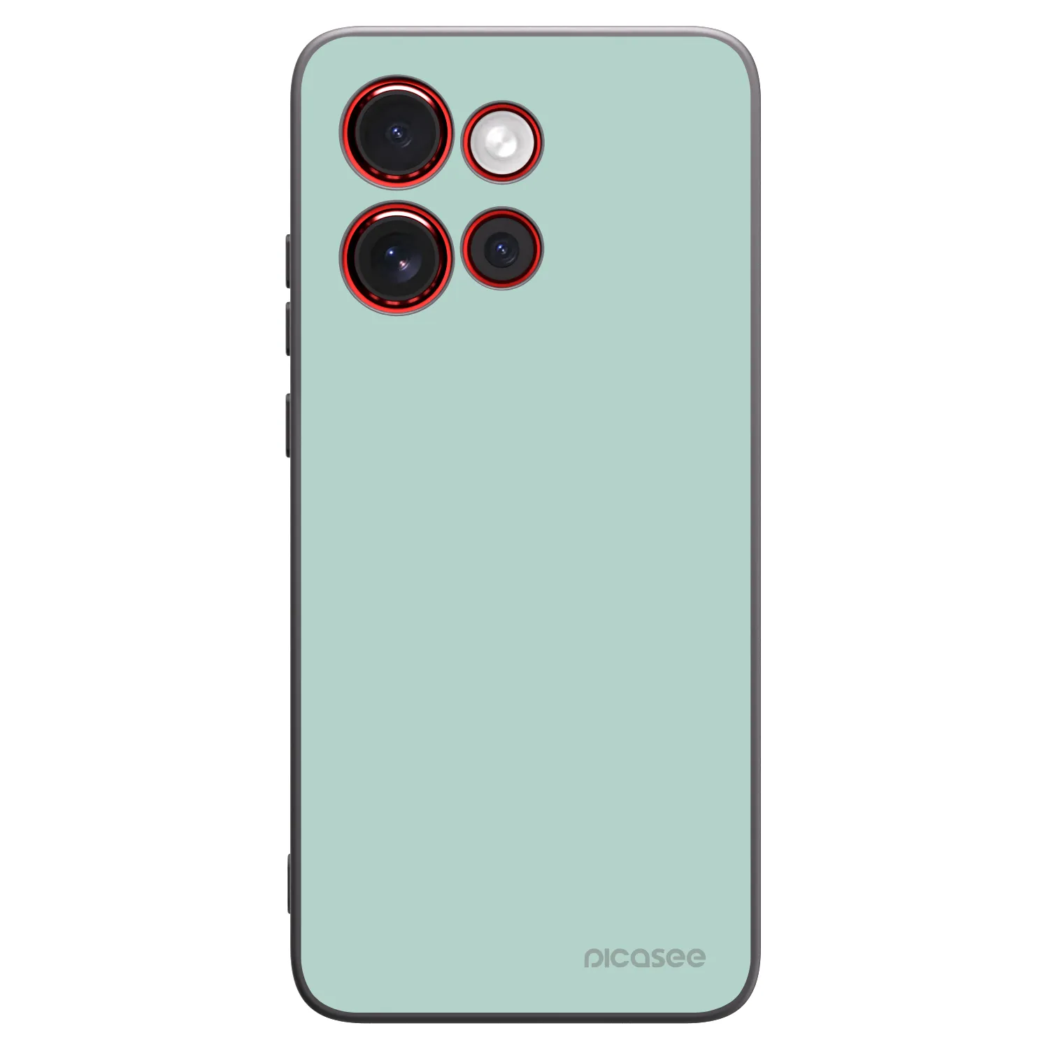 Picasee silikonski črni ovitek za Motorola Edge 60 Neo 5G - Pastel Charm