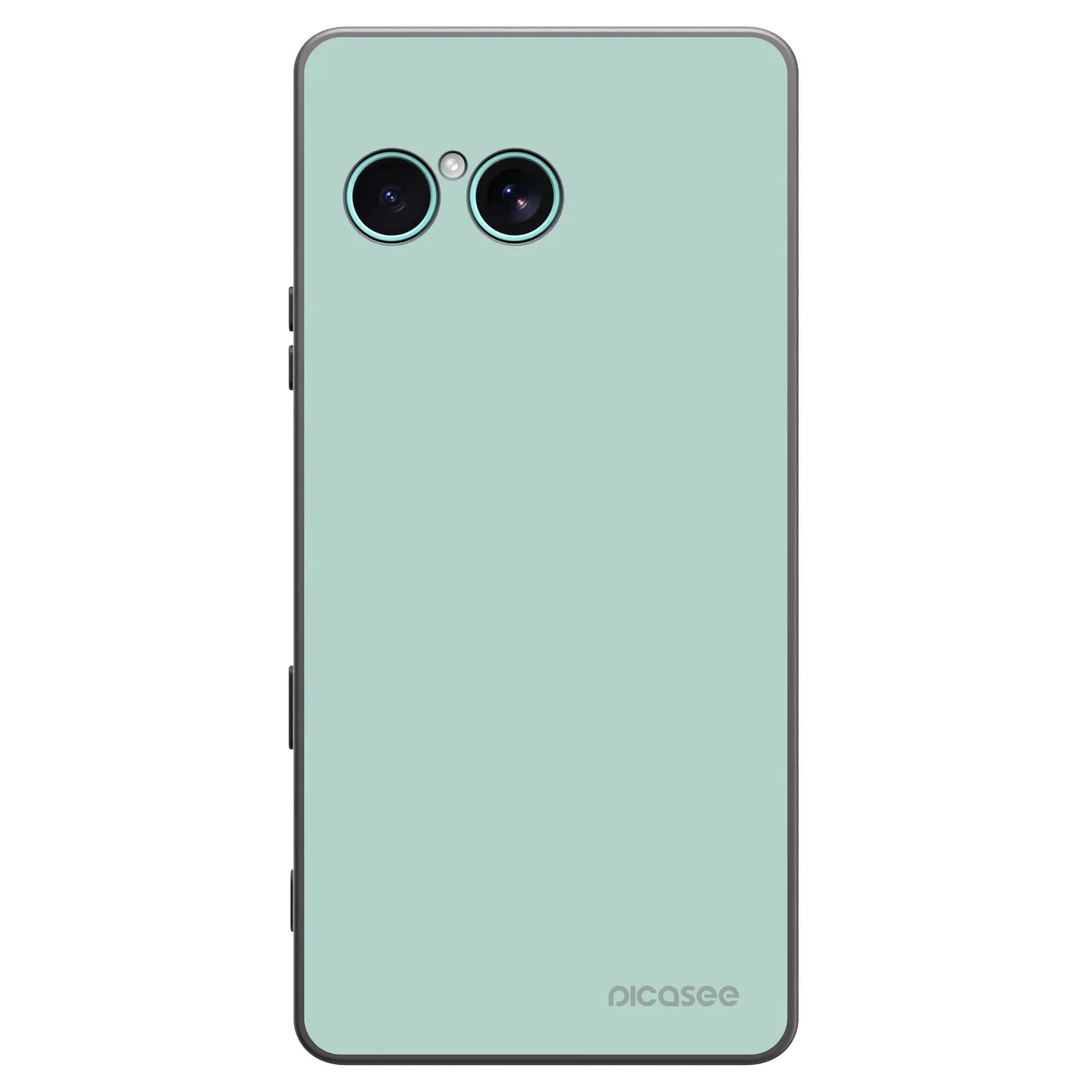 Picasee silikonski črni ovitek za Sony Xperia 10 VII - Pastel Charm