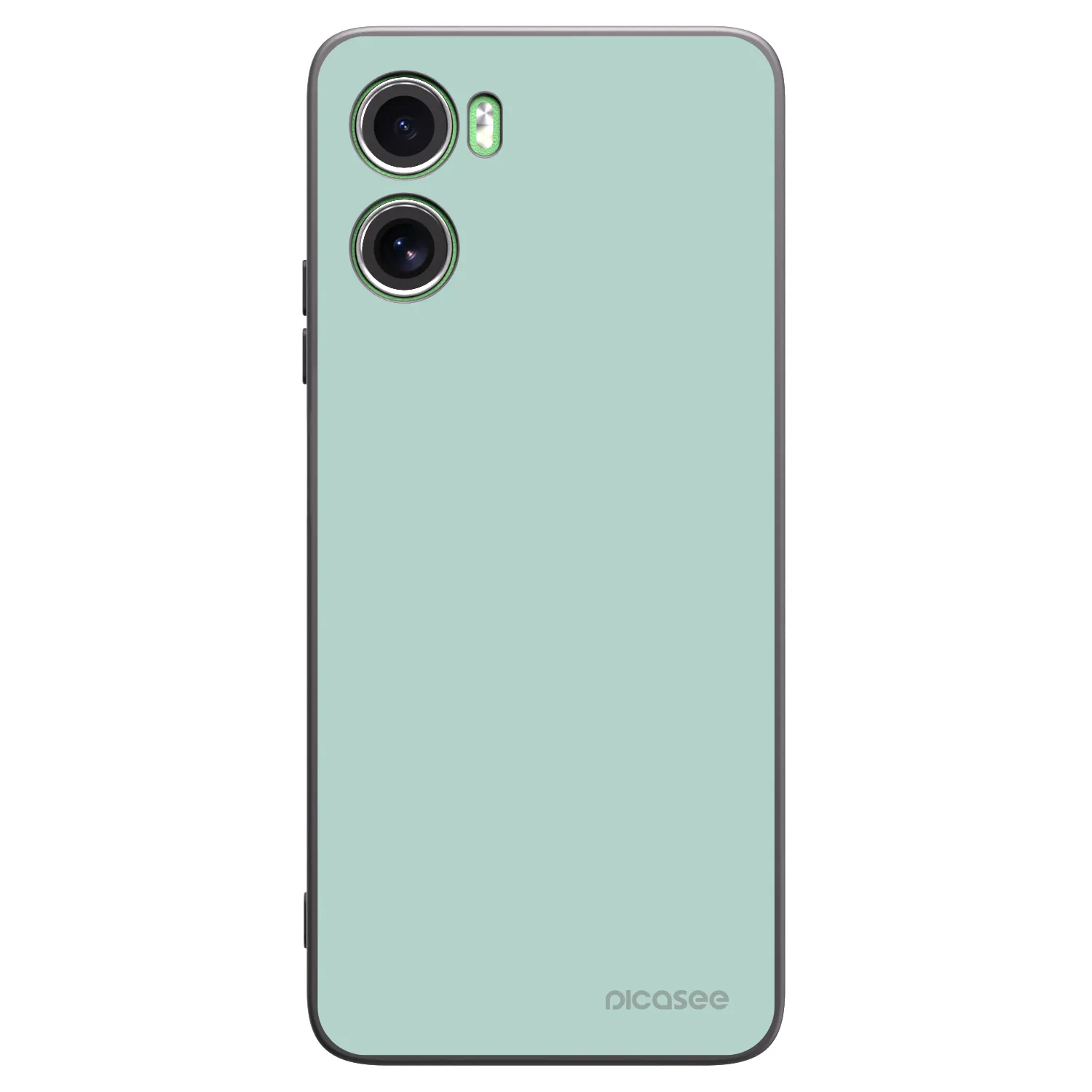 Picasee silikonski črni ovitek za Motorola Moto G06 - Pastel Charm