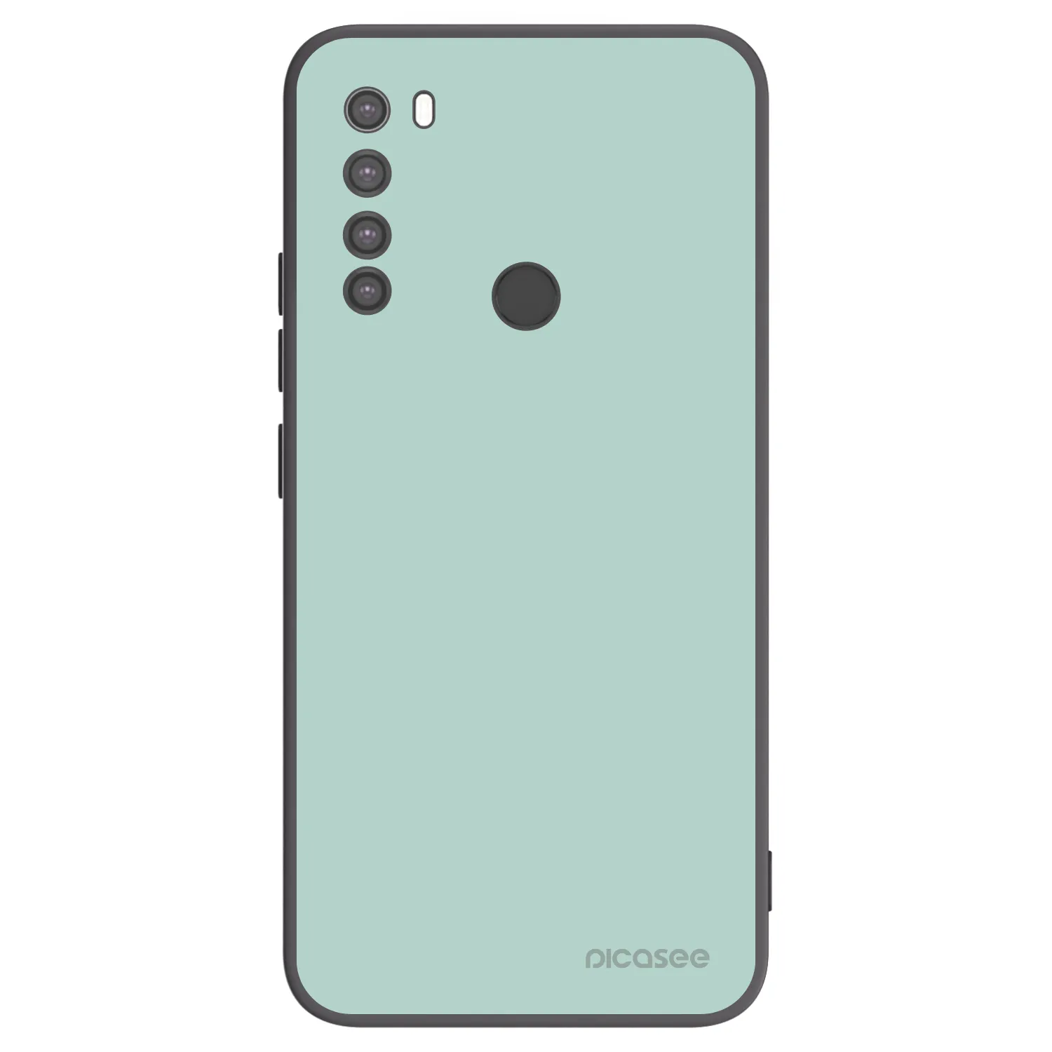 Picasee silikonski črni ovitek za Xiaomi Redmi Note 8 - Pastel Charm