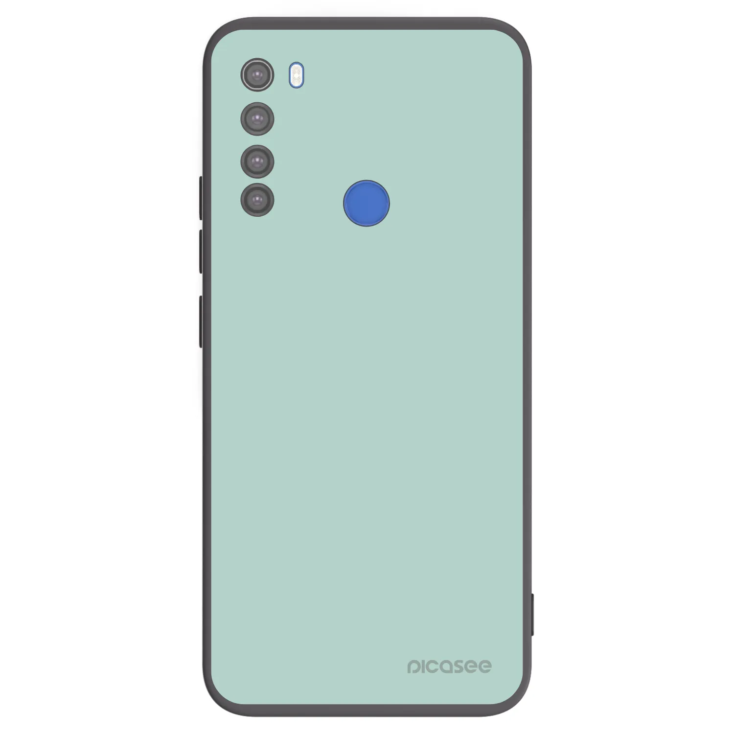 Picasee silikonski črni ovitek za Xiaomi Redmi Note 8T - Pastel Charm