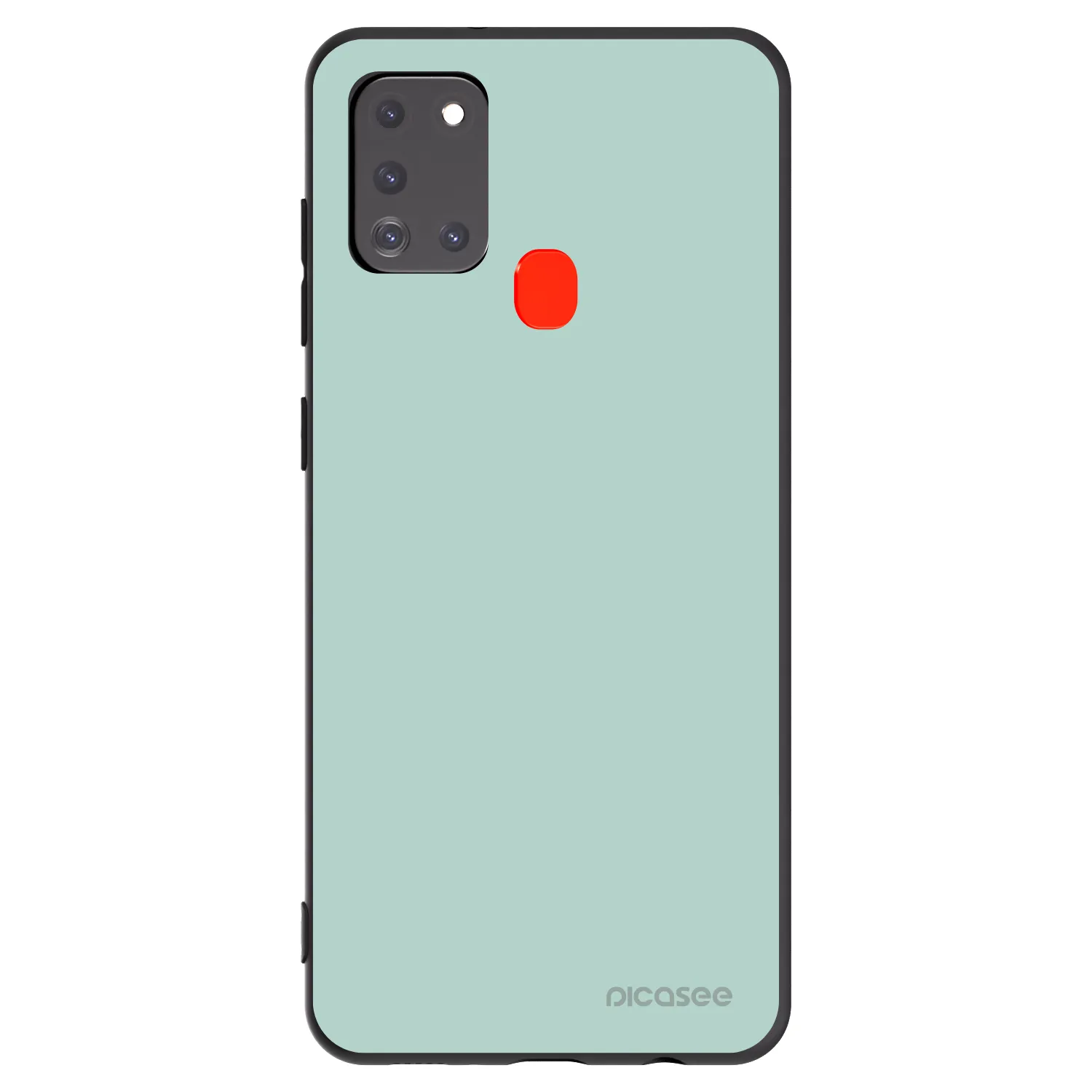 Picasee silikonski črni ovitek za Samsung Galaxy A21s - Pastel Charm