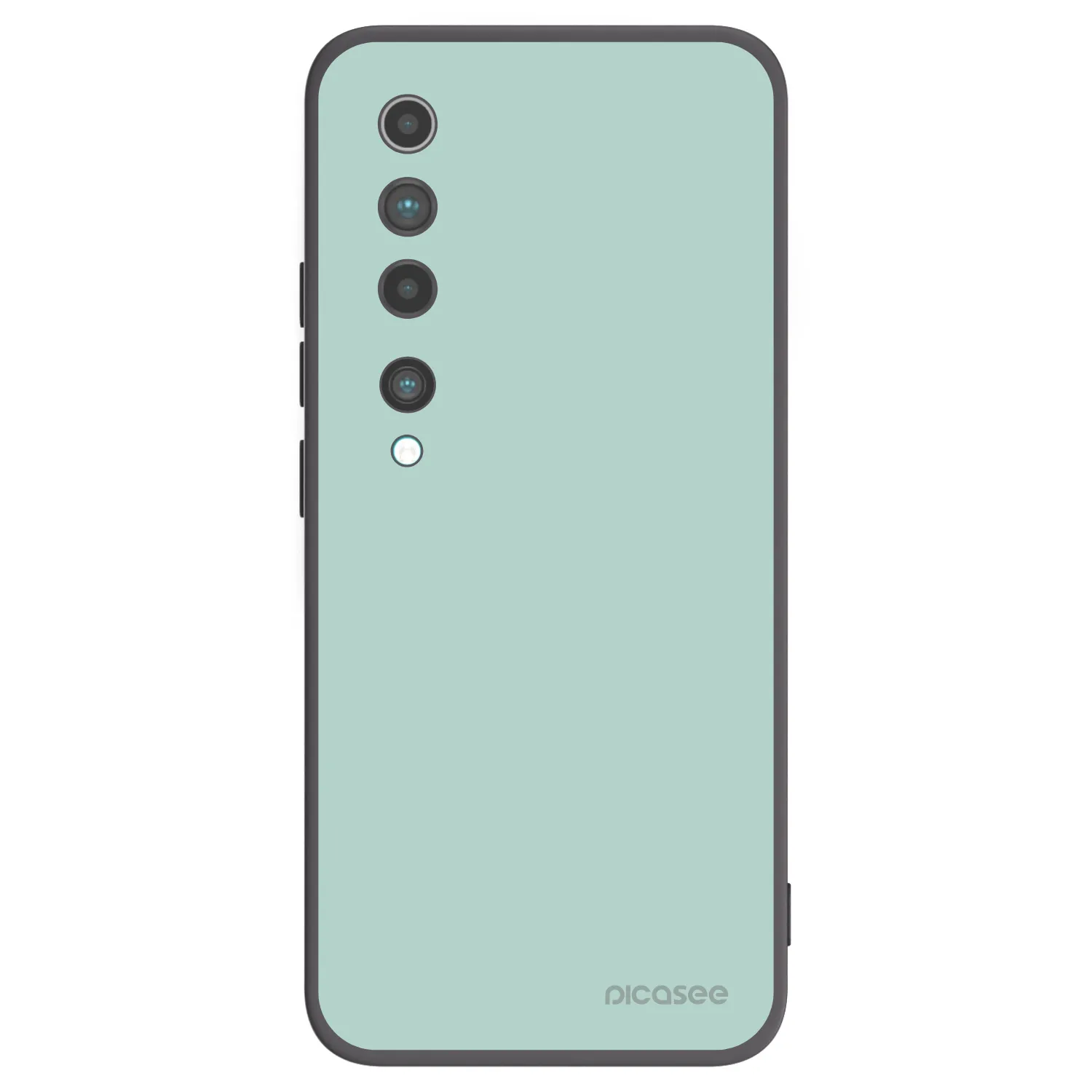 Picasee silikonski črni ovitek za Xiaomi Mi 10 - Pastel Charm