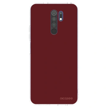 Picasee silikonski prozorni ovitek za Xiaomi Redmi 9 - Red Bliss