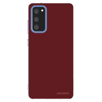 Picasee silikonski prozorni ovitek za Samsung Galaxy S20 FE - Red Bliss