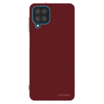 Picasee silikonski prozorni ovitek za Samsung Galaxy A12 A125F - Red Bliss