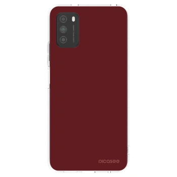 Picasee silikonski prozorni ovitek za Xiaomi Poco M3 - Red Bliss