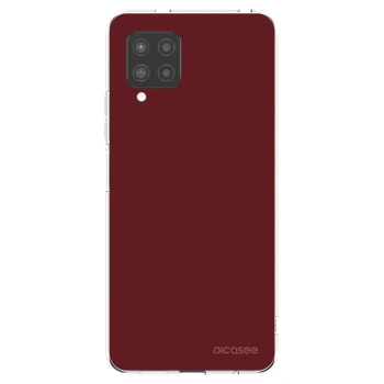 Picasee silikonski prozorni ovitek za Samsung Galaxy A42 A426B - Red Bliss
