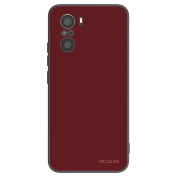 Picasee silikonski črni ovitek za Xiaomi Poco F3 - Red Bliss