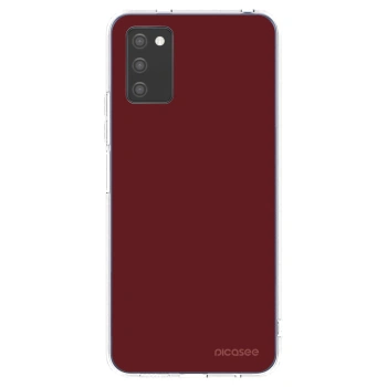Picasee silikonski prozorni ovitek za Samsung Galaxy A02s A025G - Red Bliss