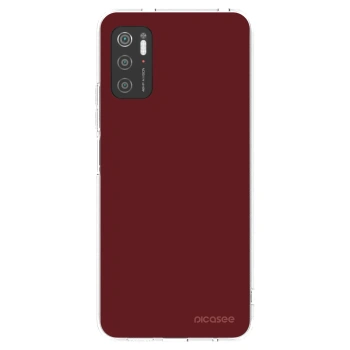 Picasee silikonski prozorni ovitek za Xiaomi Poco M3 Pro 5G - Red Bliss