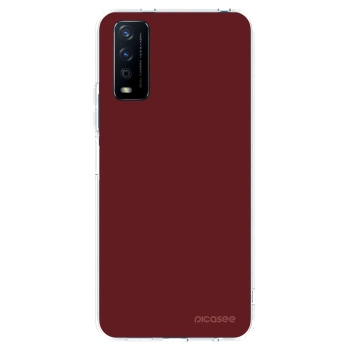 Picasee silikonski prozorni ovitek za Vivo Y11s - Red Bliss