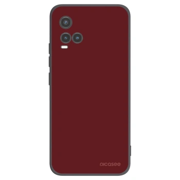 Picasee silikonski črni ovitek za Vivo Y33s - Red Bliss