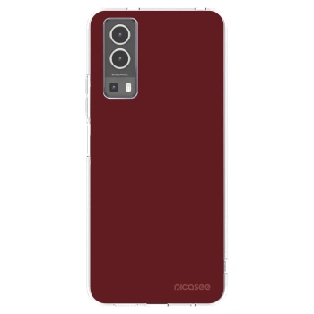 Picasee silikonski prozorni ovitek za Vivo Y72 5G - Red Bliss