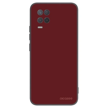 Picasee silikonski črni ovitek za Realme 8 5G - Red Bliss