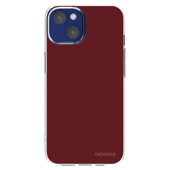 Picasee silikonski prozorni ovitek za Apple iPhone 14 - Red Bliss