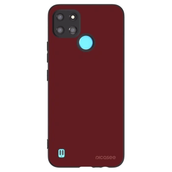 Picasee silikonski črni ovitek za Realme C21Y - Red Bliss