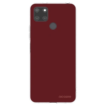Picasee silikonski prozorni ovitek za Realme C21Y - Red Bliss