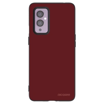 Picasee silikonski črni ovitek za OnePlus 9 - Red Bliss