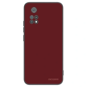 Picasee silikonski črni ovitek za Xiaomi Poco M4 Pro - Red Bliss