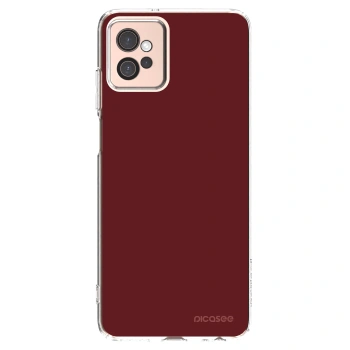 Picasee silikonski prozorni ovitek za Motorola Moto G32 - Red Bliss