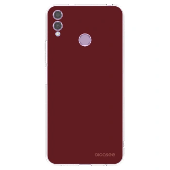 Picasee silikonski prozorni ovitek za Honor 8X - Red Bliss