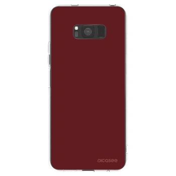 Picasee silikonski prozorni ovitek za Samsung Galaxy S8 G950F - Red Bliss