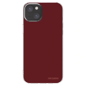 Picasee silikonski prozorni ovitek za Apple iPhone 15 Plus - Red Bliss