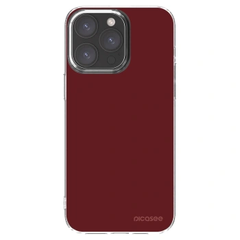 Picasee silikonski prozorni ovitek za Apple iPhone 15 Pro Max - Red Bliss