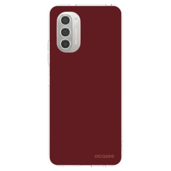 Picasee silikonski prozorni ovitek za Motorola Moto G51 - Red Bliss