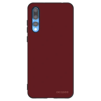 Picasee silikonski črni ovitek za Huawei P20 Pro - Red Bliss