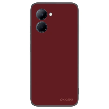 Picasee silikonski črni ovitek za Realme C33 (2023) - Red Bliss