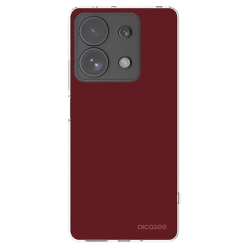 Picasee silikonski prozorni ovitek za Xiaomi Redmi Note 13 Pro 4G - Red Bliss
