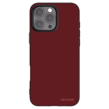 Picasee silikonski črni ovitek za Apple iPhone 16 Pro Max - Red Bliss