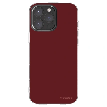 Picasee silikonski prozorni ovitek za Apple iPhone 16 Pro Max - Red Bliss