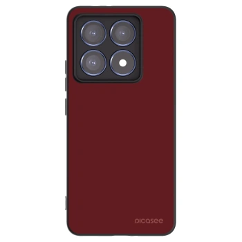 Picasee silikonski črni ovitek za Xiaomi 14T Pro - Red Bliss