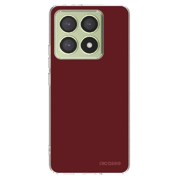 Picasee silikonski prozorni ovitek za Xiaomi 14T - Red Bliss