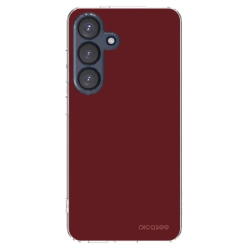 Picasee silikonski prozorni ovitek za Samsung Galaxy S25 5G - Red Bliss