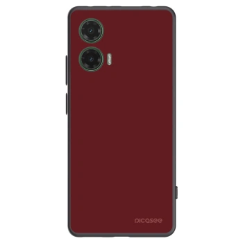 Picasee silikonski črni ovitek za Motorola Moto G35 5G - Red Bliss
